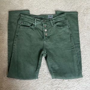 AG Isabelle High Rise Straight Crop Jean